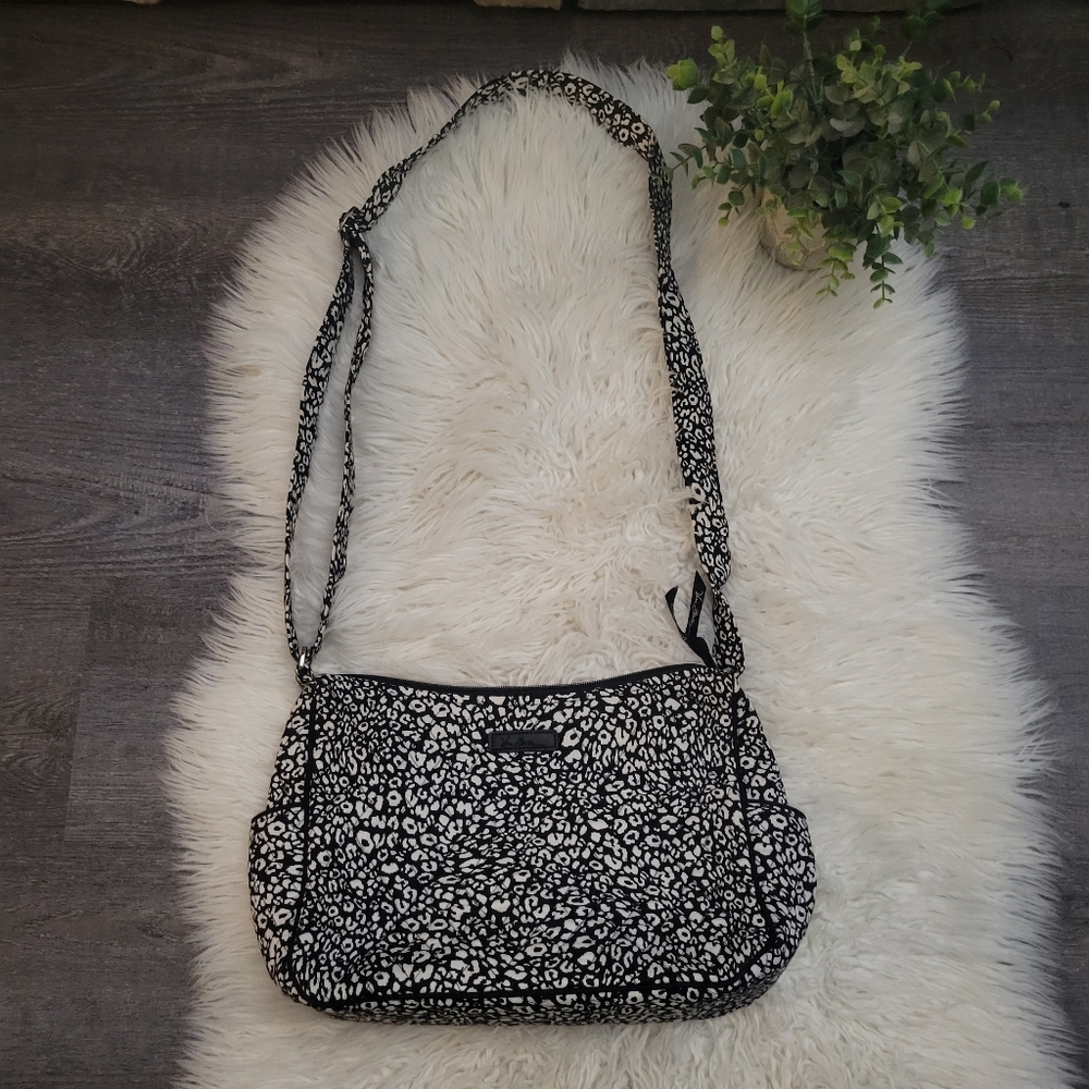 Vera Bradley Animas Print On the Go Crossbody Bagin Recycled Cotton